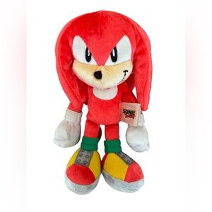TOMY Sonic the Hedgehog Classic Knuckles 25th Anniversary 8" Plush Sega
